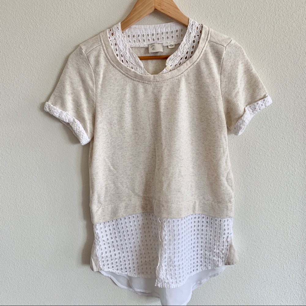 Anthropologie Postmark Top